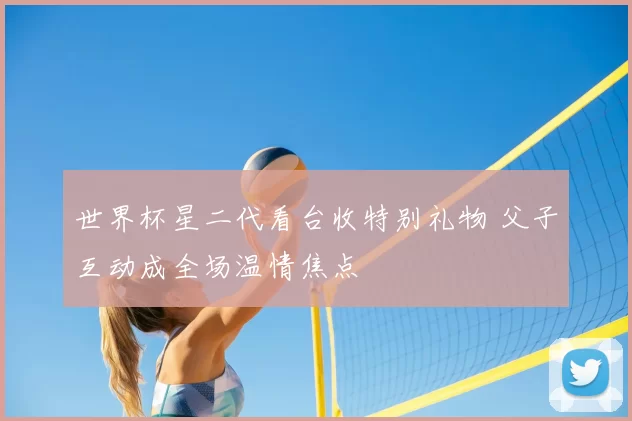 世界杯星二代看台收特别礼物 父子互动成全场温情焦点